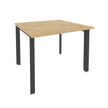 Стол переговорный 1 столешница ONIX O.MP-PRG-1.1 Тиквуд Светлый/Антрацит
