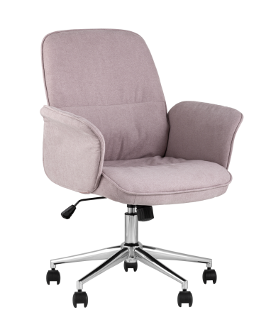 Стул офисный Stool group Simona Розовый