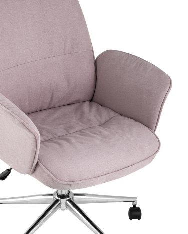 Стул офисный Stool group Simona Розовый