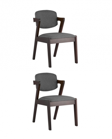 Стул обеденный Stool group VIVA (набор 2шт), Темно-серый