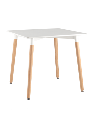 Стол обеденный Stool group Oslo Square 80х80, белый