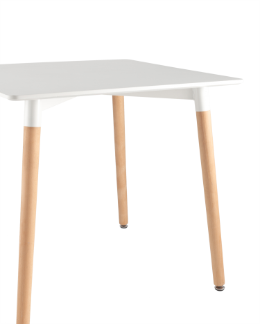 Стол обеденный Stool group Oslo Square 80х80, белый