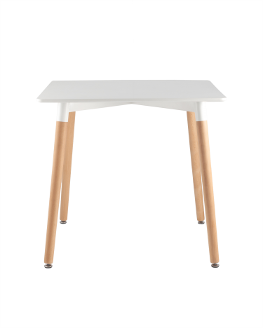 Стол обеденный Stool group Oslo Square 80х80, белый
