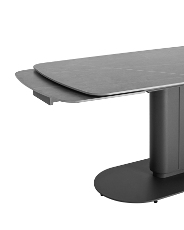 Обеденный стол раскладной Stool group Глория 170-250 Серый