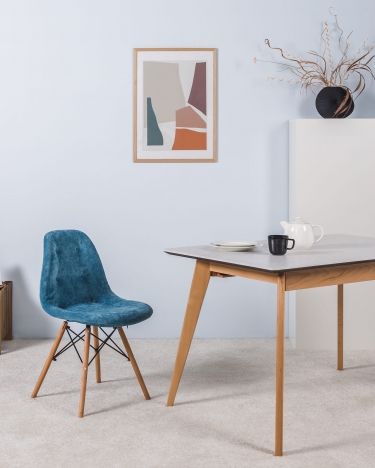Стул Eames Блю/W