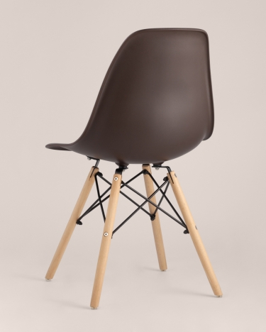 Стул Eames Dsw Коричневый