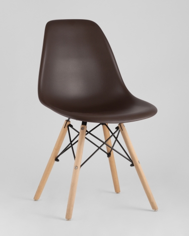 Стул Eames Dsw Коричневый