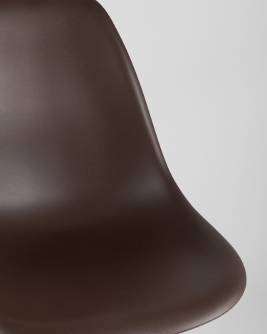 Стул Eames Dsw Коричневый