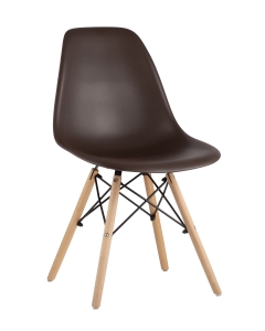 Стул Eames Dsw Коричневый