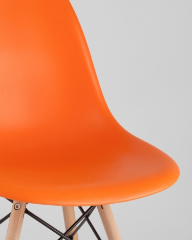 Стул Eames Dsw Оранжевый