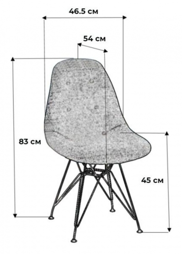 Стул Eames Браун Loft