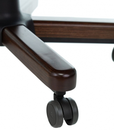 Кресло руководителя Бюрократ T-9927WALNUT Горчичный