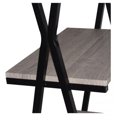 Стол на металлокаркасе BRABIX LOFT CD-004 Дуб антик