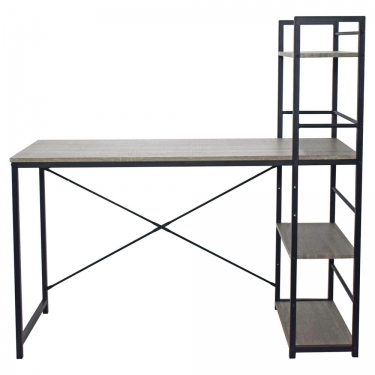 Стол на металлокаркасе BRABIX LOFT CD-005 Дуб антик