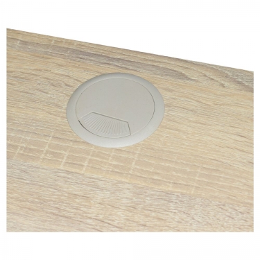 Стол на металлокаркасе BRABIX LOFT CD-006 Дуб натуральный
