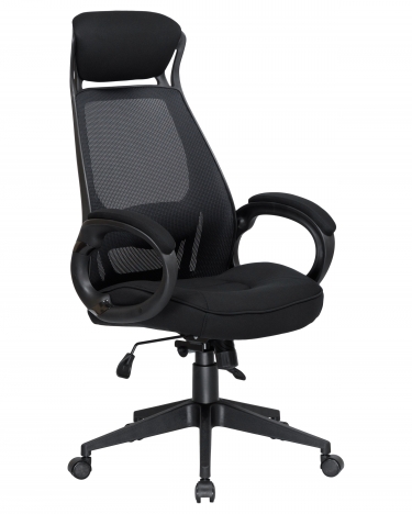 Офисное кресло для руководителей Dobrin Steven* Black