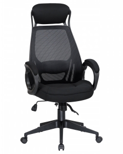 Офисное кресло для руководителей Dobrin Steven* Black