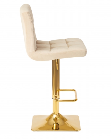 Стул барный DOBRIN GOLDIE* Бежевый велюр MJ9-10