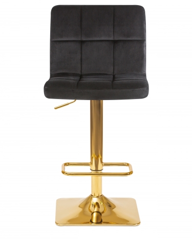 Стул барный DOBRIN GOLDIE* черный велюр MJ9-101
