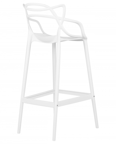 Стул барный DOBRIN MASTERS BAR Белый W-02