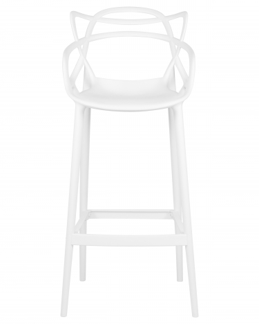 Стул барный DOBRIN MASTERS BAR Белый W-02