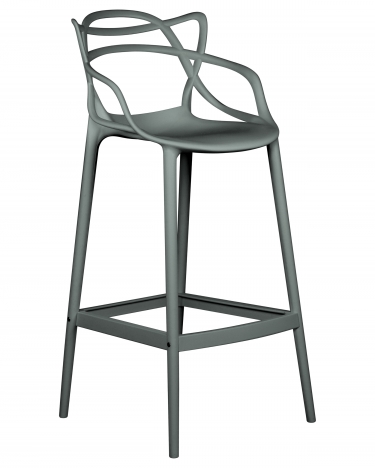 Стул барный DOBRIN MASTERS BAR Серый GR-04