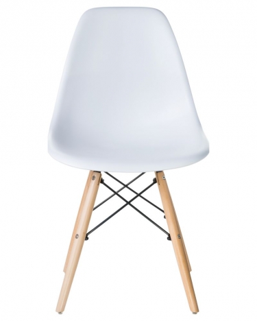 Стул обеденный DOBRIN DSW Белый W-02