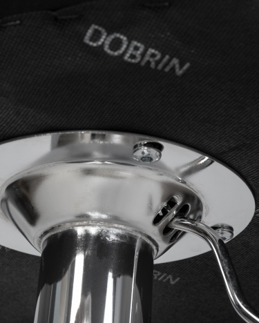 Стул барный DOBRIN BARNY Черный велюр MJ9-101