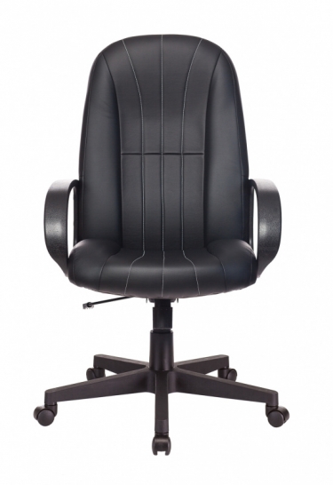Кресло руководителя Бюрократ T-898AXSN черный Leather Black