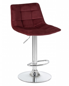 Стул барный DOBRIN TAILOR* Винный велюр MJ9-35