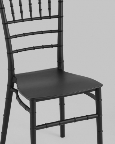 Стул Chiavari Кьявари пластик Черный