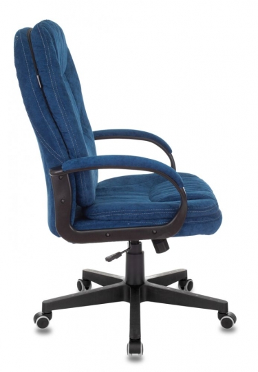 Кресло руководителя Бюрократ CH-868N Fabric темно-синий Velvet 29