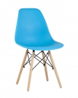 Стул Stool group Eames Dsw бирюзовый деревянные ножки