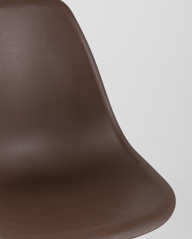 Стул Stool group Eames Dsw коричневый
