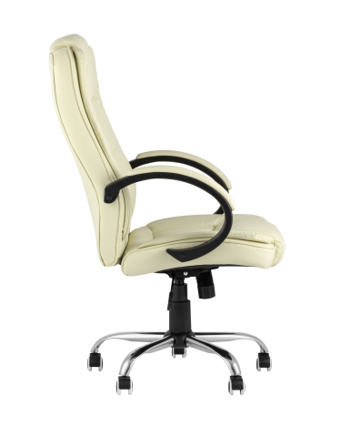Компьютерное кресло Stool group TopChairs Atlant, экокожа, бежевое