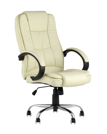 Компьютерное кресло Stool group TopChairs Atlant, экокожа, бежевое