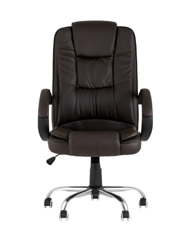 Компьютерное кресло Stool group TopChairs Atlant, экокожа, коричневое