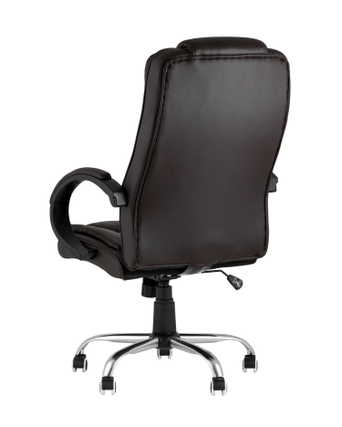 Компьютерное кресло Stool group TopChairs Atlant, экокожа, коричневое