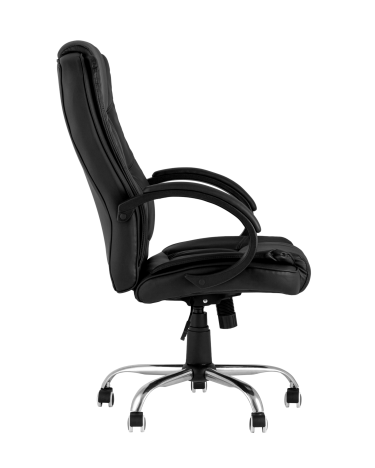Кресло руководителя Stool group TopChairs Atlant NEW, черное