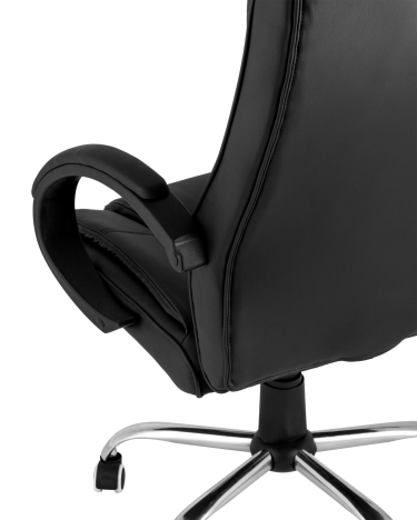 Кресло руководителя Stool group TopChairs Atlant NEW, черное