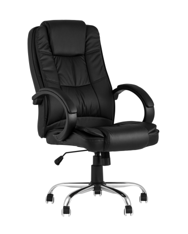 Кресло руководителя Stool group TopChairs Atlant NEW, черное