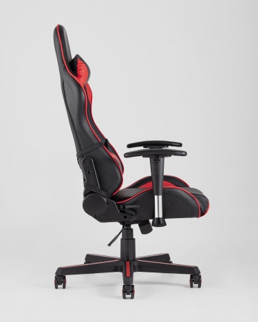 Игровое кресло TopChairs Racer Черно-красное