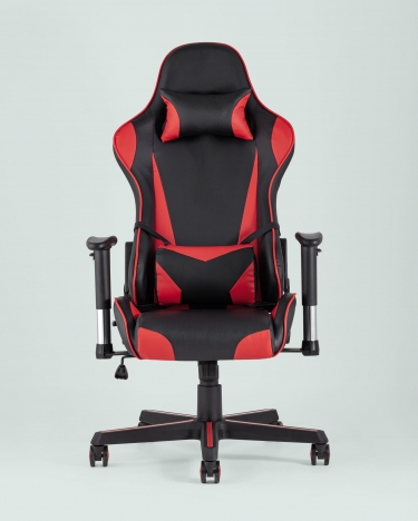 Игровое кресло TopChairs Racer Черно-красное