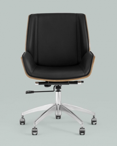 Кресло офисное Stool group TopChairs Crown SN, черный