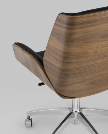 Кресло офисное Stool group TopChairs Crown SN, черный