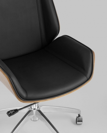 Кресло офисное Stool group TopChairs Crown SN, черный