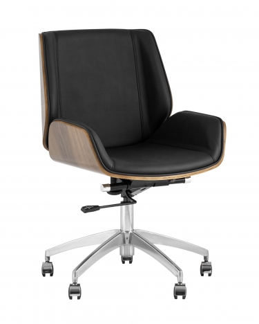 Кресло офисное Stool group TopChairs Crown SN, черный