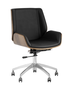 Кресло офисное Stool group TopChairs Crown SN, черный