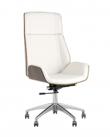 Кресло руководителя Stool group TopChairs Crown SN, бежевый