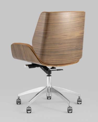 Кресло офисное Stool group TopChairs Crown SN, коричневый